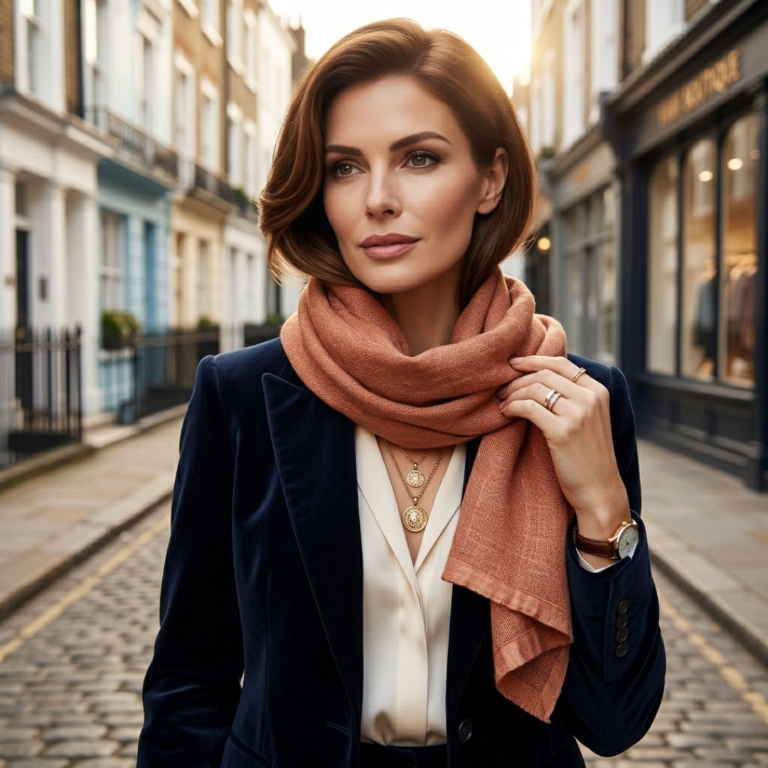 Light Brown Scarf